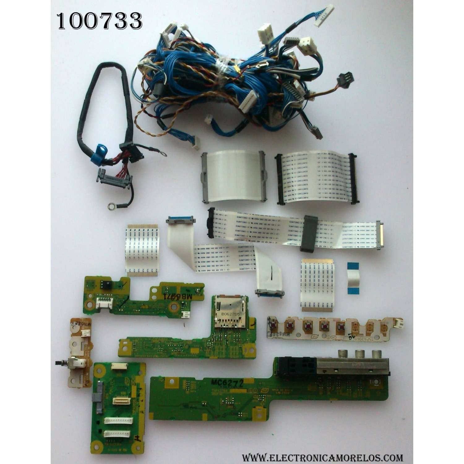KIT DE CABLES PARA TV /PANASONIC TNPA3965AG / TNPA3762AG / TNPA3764 / TNPA3853 / TNPA3964 / TNPA3855 / MODELO TH-37PX60U	