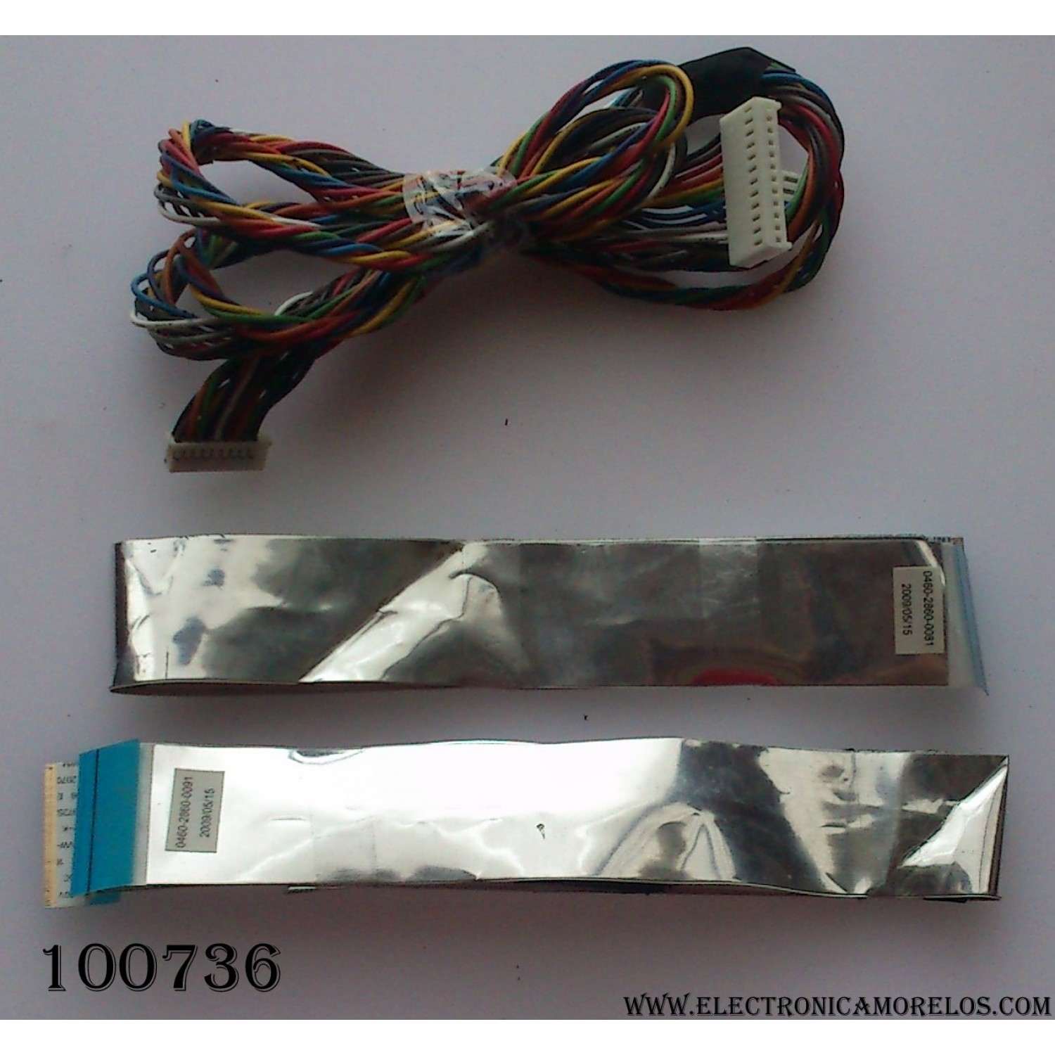 KIT DE CABLES PARA TV / VIZIO 0460-2860-0091 / 0460-2860-0081 / MODELO VL470M	