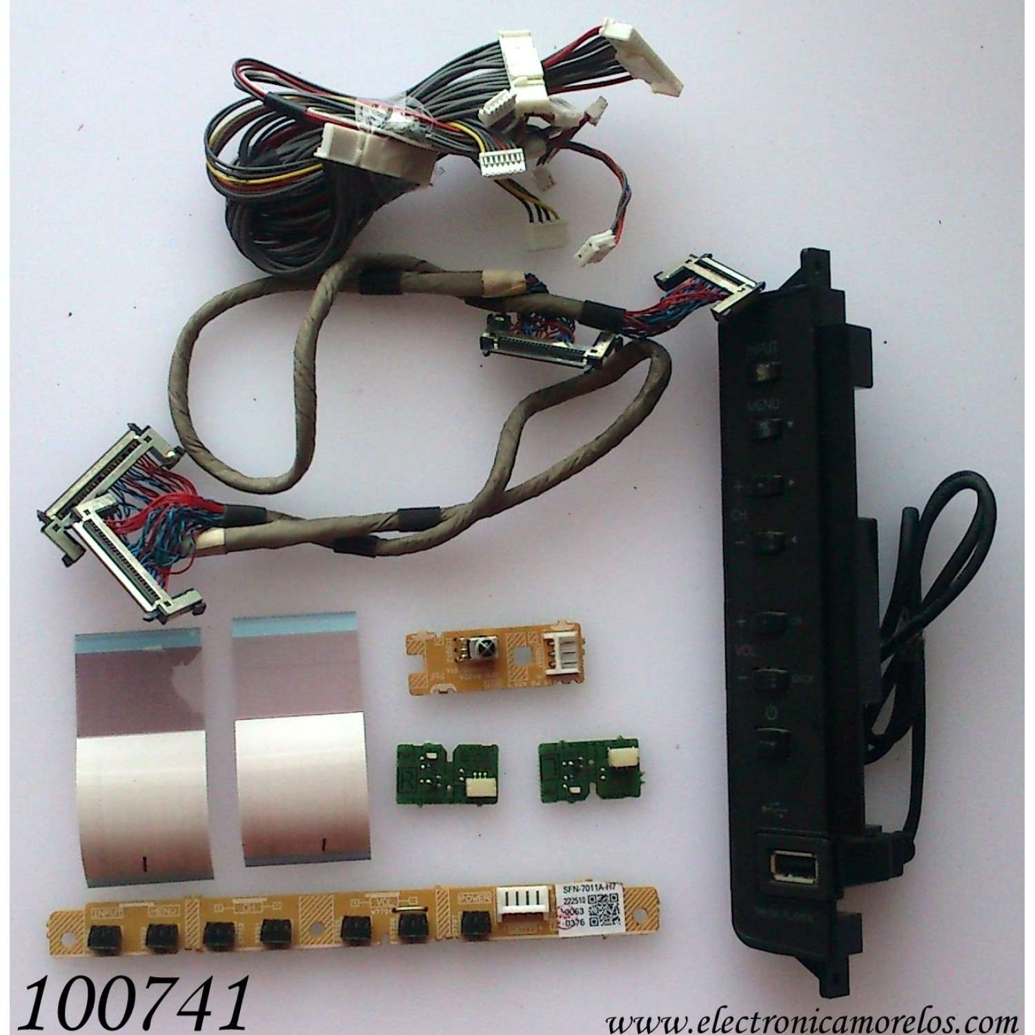 KIT DE CABLES PARA TV / JVC SFN-7011A-H7 / LCB90793-001A / SFN-8022A / LCA90865-01A / MODELO LT42P510	