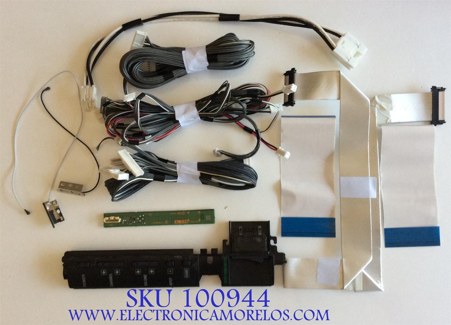 KIT DE CABLES PARA TV SONY / 173204011 / 68717-0447/P / MODELO KDL-55NX810