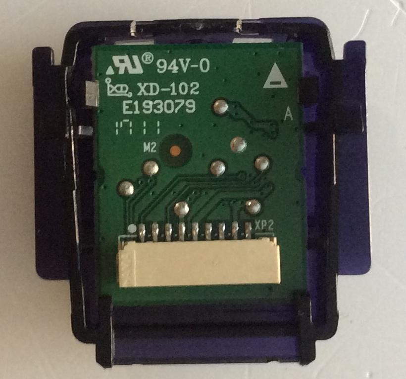 MODULO BOTON  POWER ON TV SHARP / E193079 / XD-102 / 94V-0 / MODELO LC--55LBU591U - Imagen 2