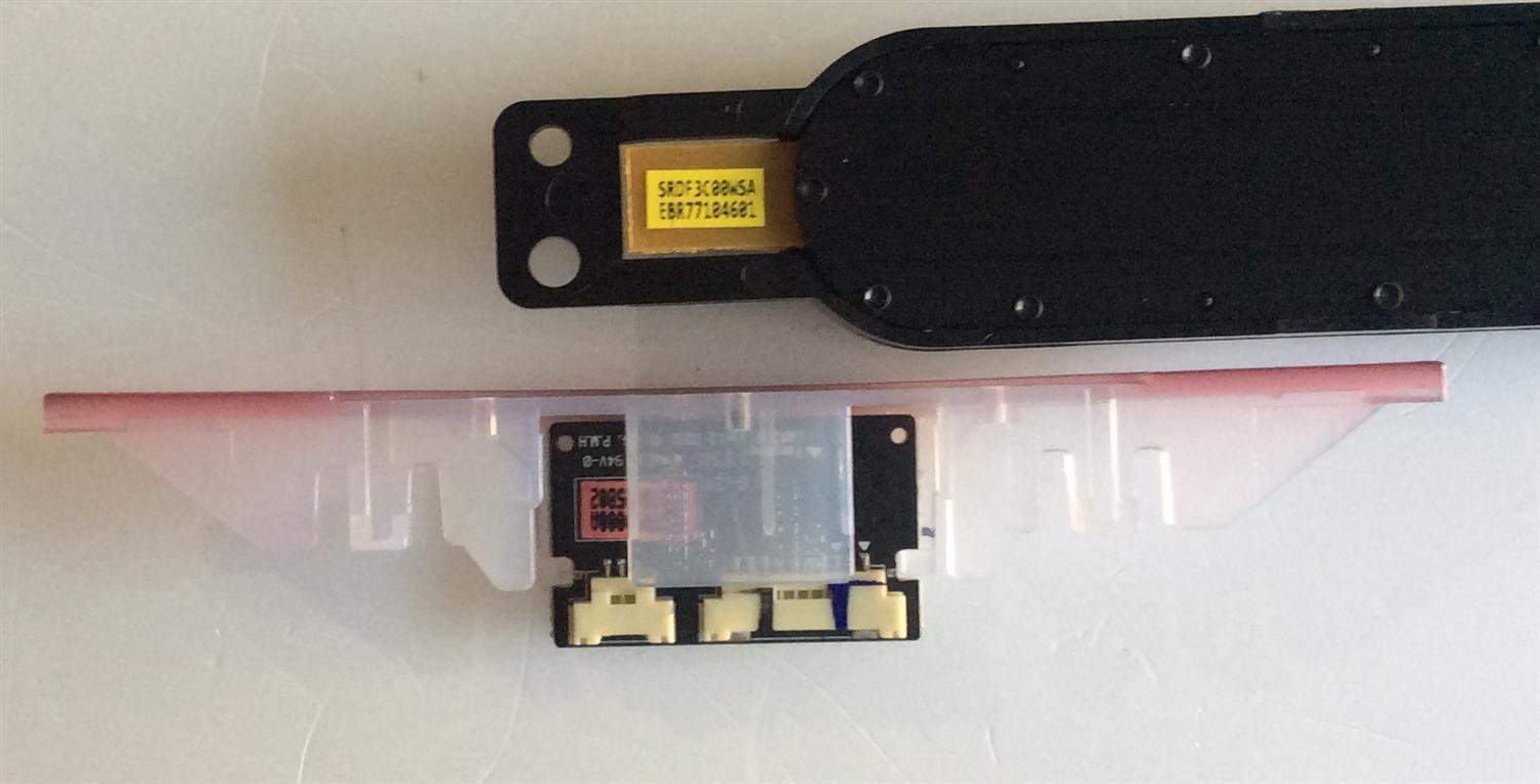 MODULO BOTON  POWER ON TV SENSOR IR  LG / EBR77104601 / SRDF3C00WSA / MODELO 50LN5100-UB - Imagen 2
