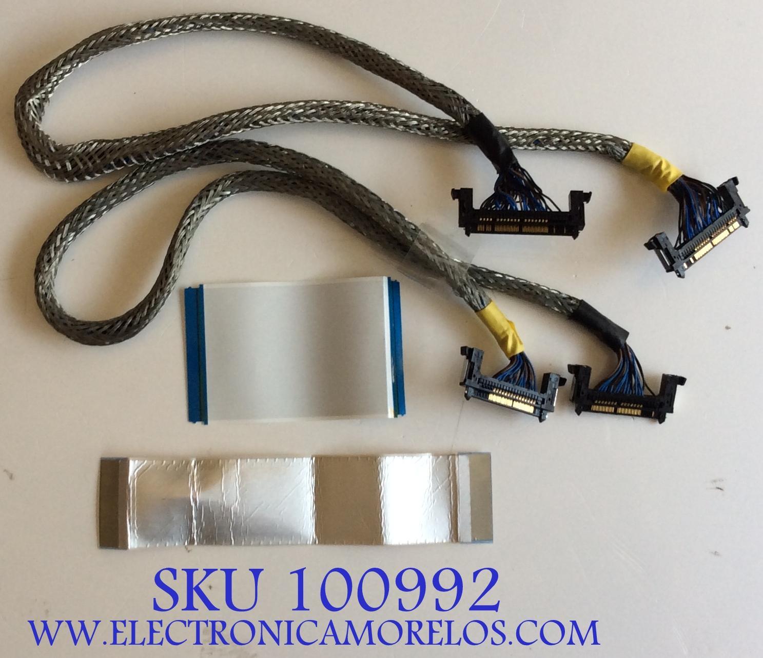 KIT DE CABLES PARA TV  SANSUI / AWM  20861 105C 60V / MODELO SLED4280