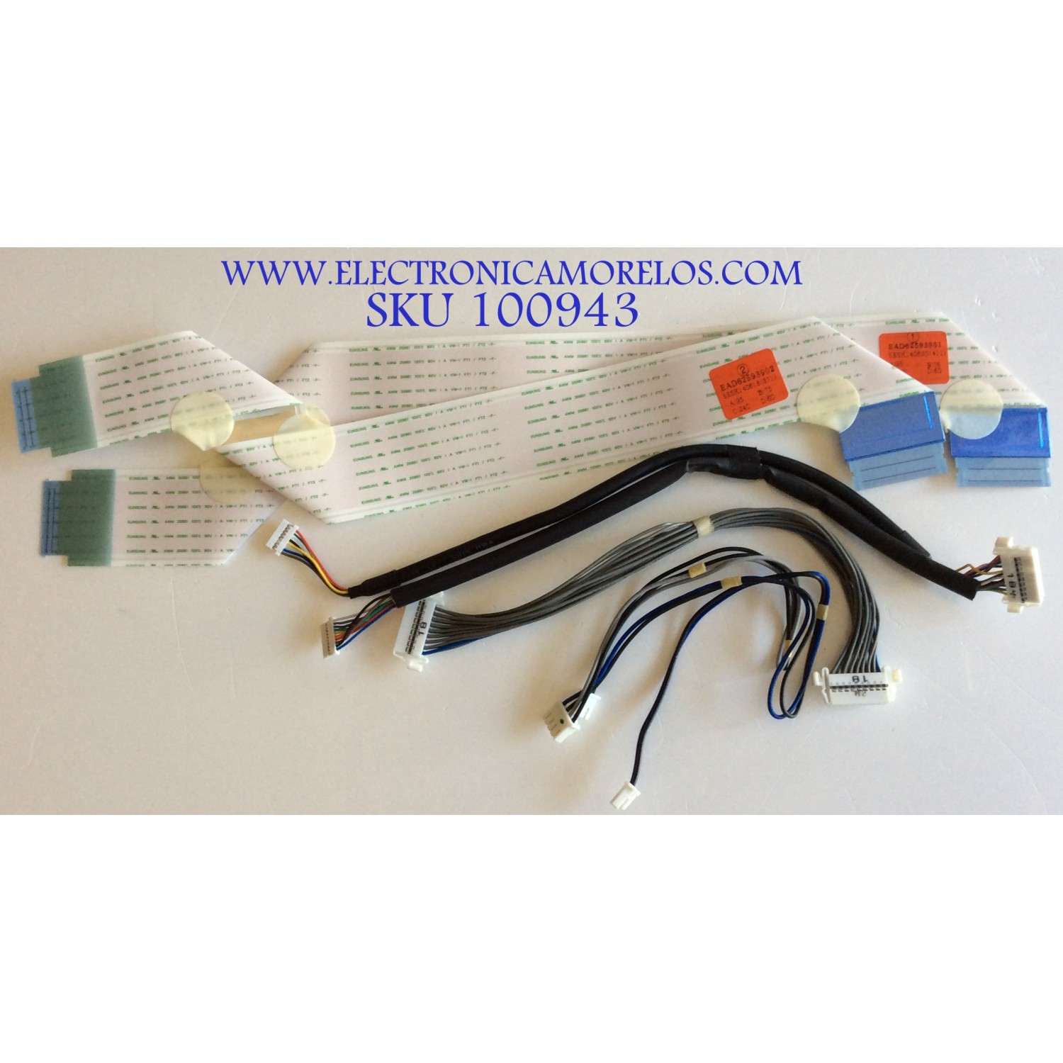KIT DE CABLES PARA TV LG / PANEL LC550DUH / MODELO 552B6300