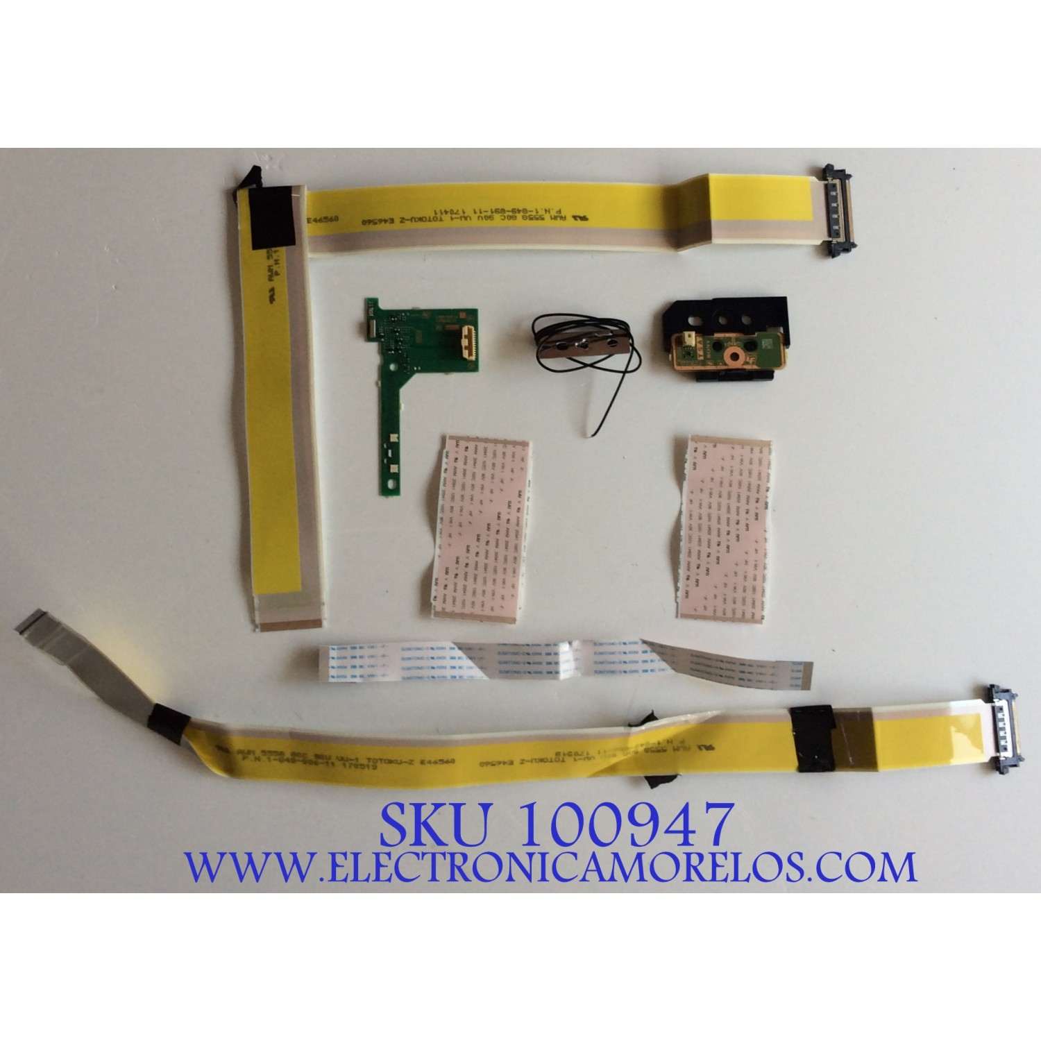 KIT DE CABLES SONY / 1-849-891-11 / 1-849-886-11 / U70418V12  / 13985A / MODELO XBR-55X900E