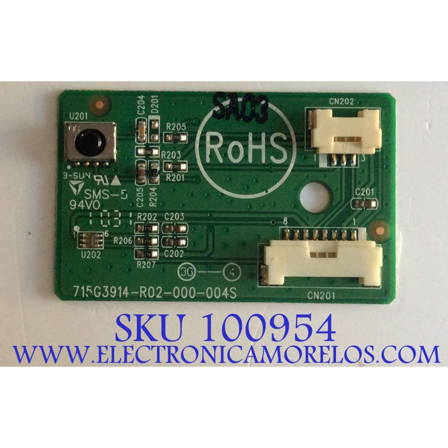 MODULO DE SENSOR VIZIO / 715G3914-R02-000-004S / MODELO M421VT
