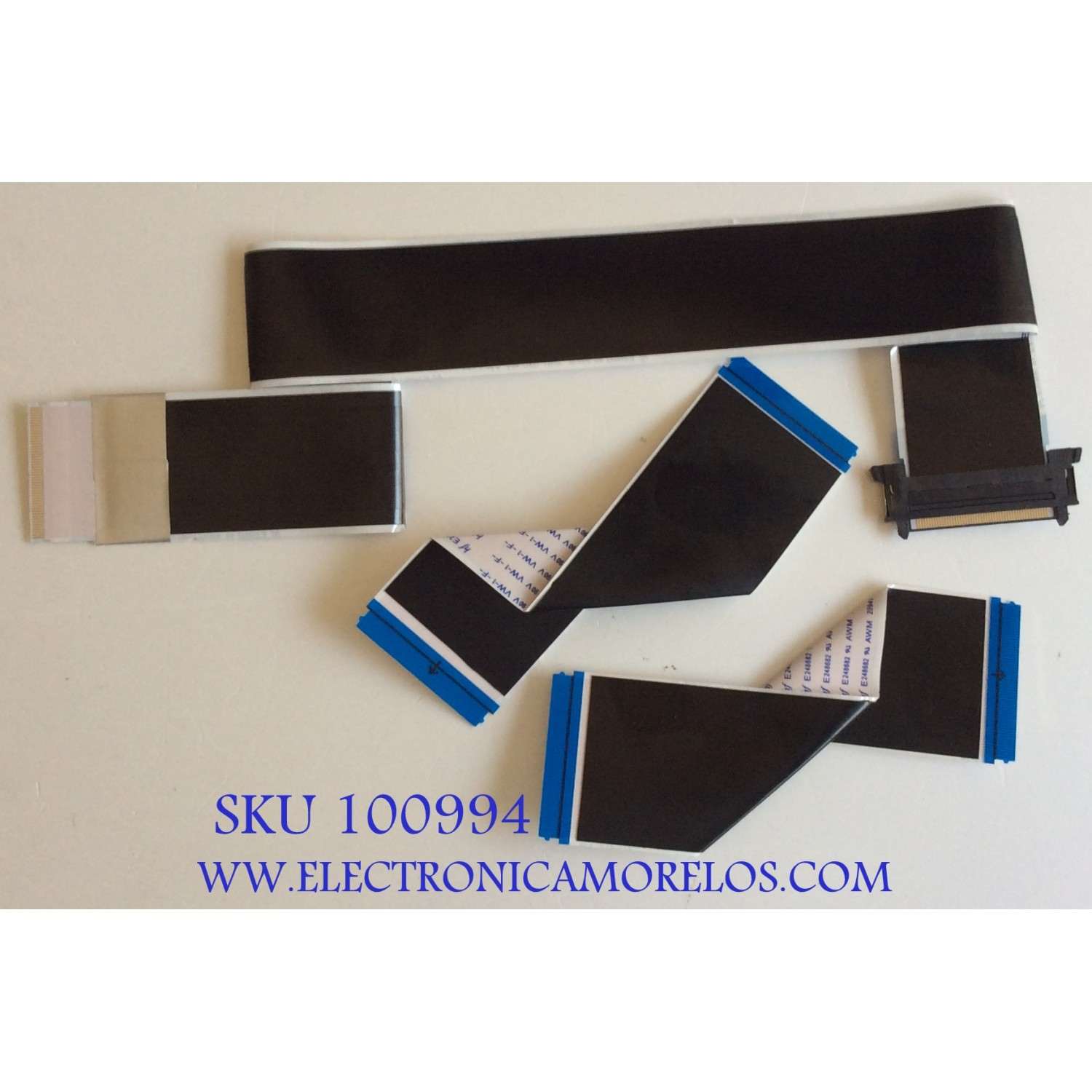 KIT DE CABLES PARA TV SHARP / 1202037 / E248682 / AWM 20941 105C 90V / MODELO LC-58Q7370U