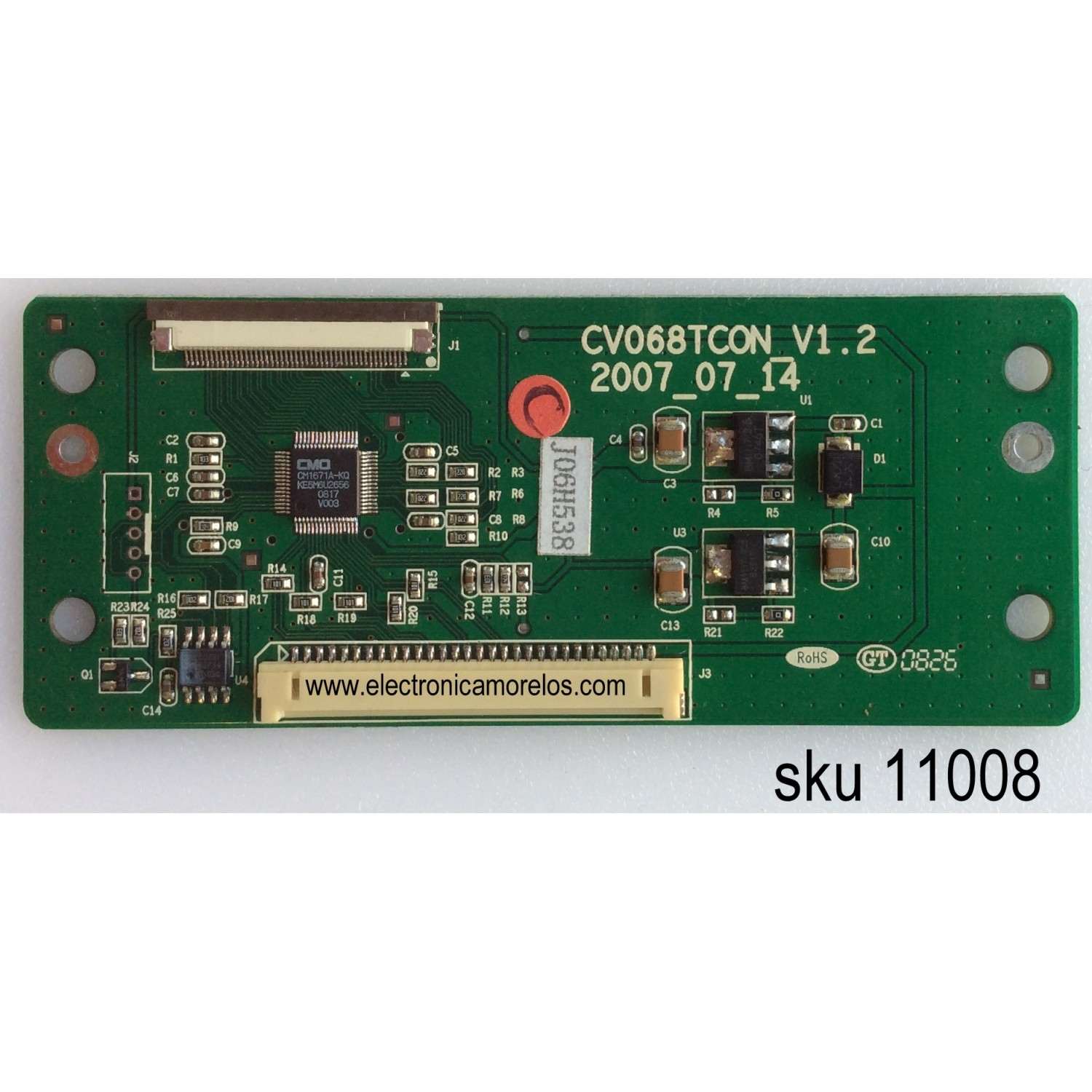 T-CON PARA MONITOR HP / NUMERO DE PARTE 6871L-3210K / 6470C-0438A / 3210K / MODELO HSD-0042-K