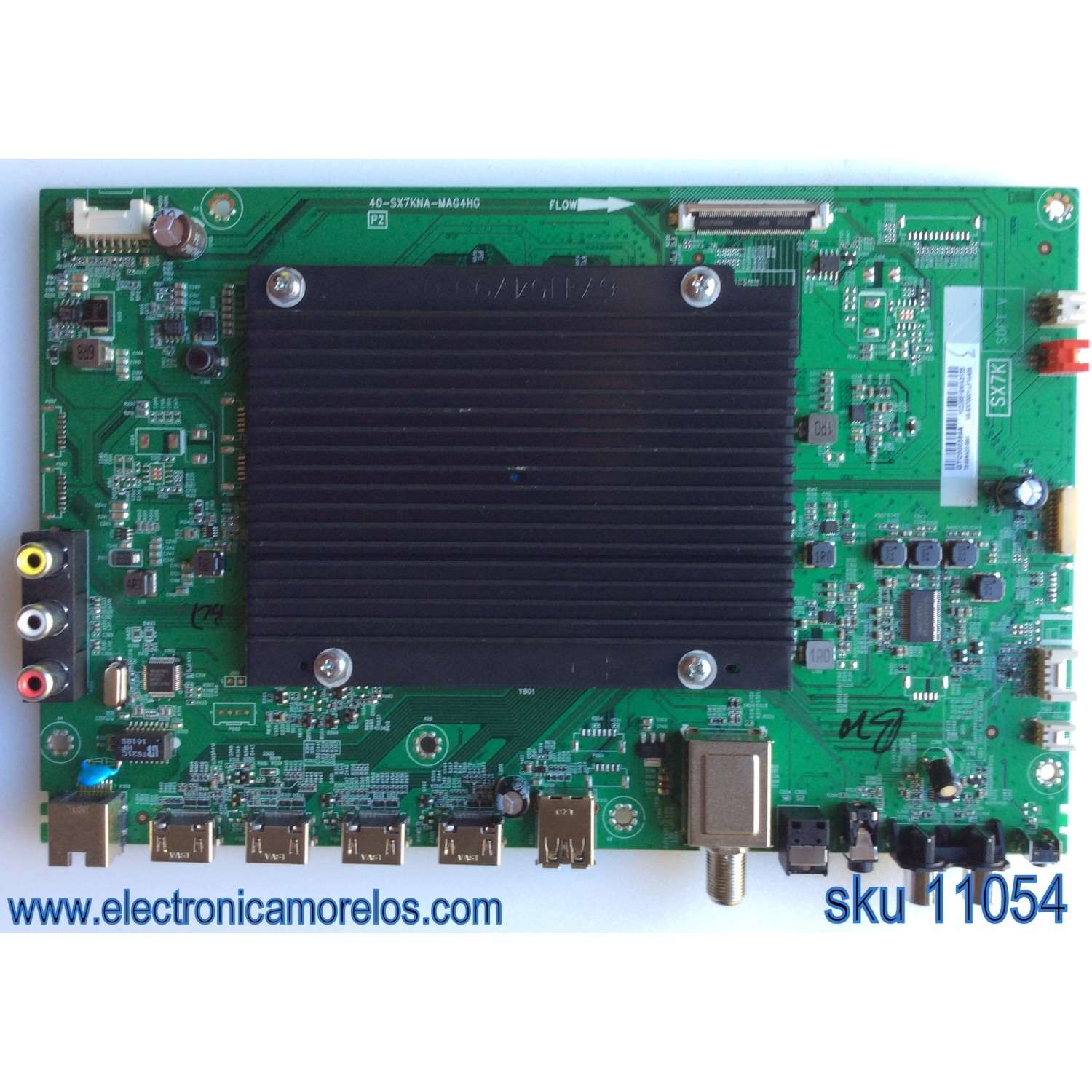 MAIN PARA TV TCL / NUMERO DE PARTE T8-55NA2D-MA1 / V8-SX70001-LF1V408 / GTC000569A / T8-55NA2D-MA1 / 40-SX7KNA-MAG4HG / TC2-N1003 / PANEL LVU550CS0T E1 / MODELO 55US57TGAA / 55US5800TDAA / 55US5800 55US5800TAAA / 55US5800TNAA