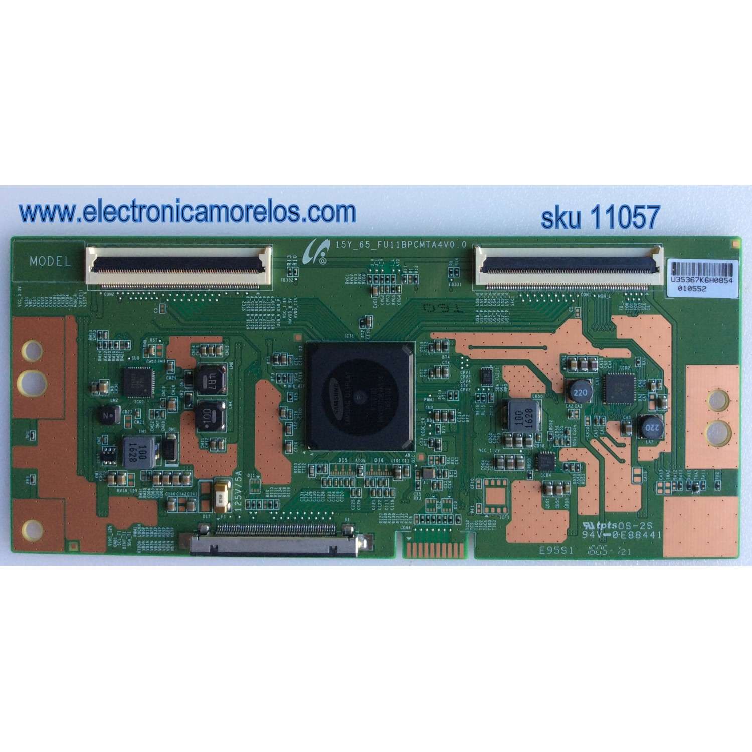 T-CON / VIZIO 35367K / 6871C-35367K / 15Y_65_FU11BPCMTA4V0.0 / PANEL LSC650FN04-G01 / DISPLAY LSC650FN04-G01  / MODELO E65-E0 LAUSVKAS