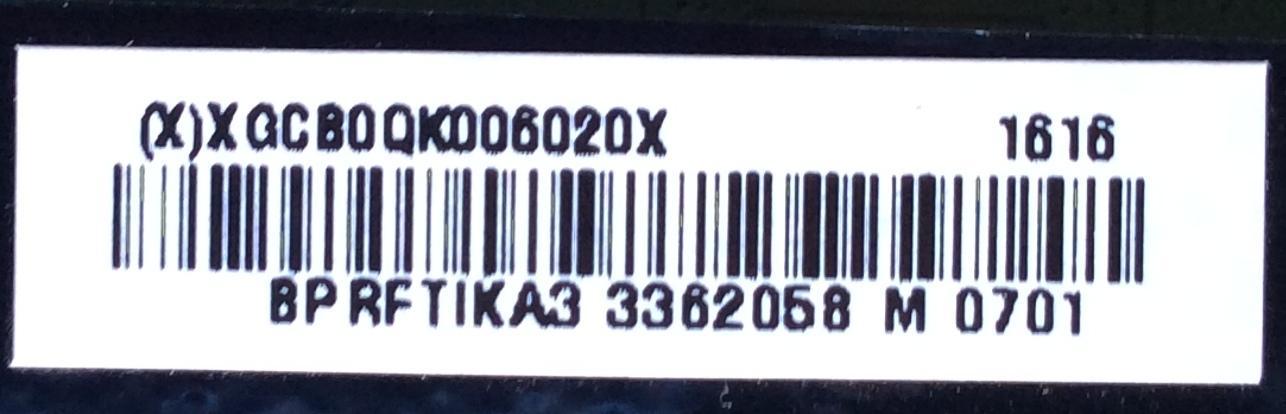 MAIN / VIZIO XGCB0QK0060 / XGCB0QK006020X 1616 / 715G7777-M0E-B00-005T / MODELO M50-C1 LTMWSRBS / PANEL TPT500U1-QVN02.A REV:S001B	 - Imagen 2