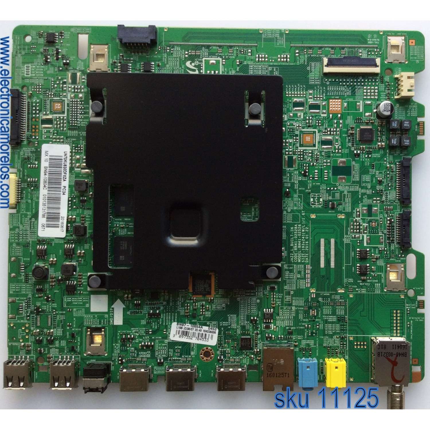 MAIN PARA SMART TV PHILIPS ROKU 4K UHD / NUMERO DE PARTE ADD84012 / BAC7R0G0201 2 / ADD84 / MODELO 65PFL4756/F7	