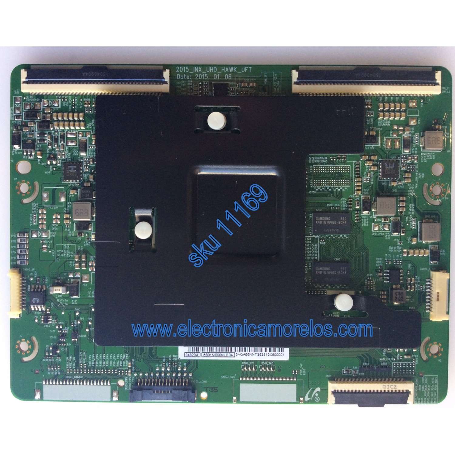 T-CON / SAMSUNG BN96-34823A / 34823A / 2015_INX_UHD_HAWK_UFT / PANEL CY-GJ050HGNV1H / SIAPLAY V500DJ4-QS1 / UN50JU6500FXZA IH01 / UN50JU6500FXZA IH02 / UN50JU650DFXZA IH01 / UN50JU650DFXZA IH02 / UN50JU6401FXZA AD01
