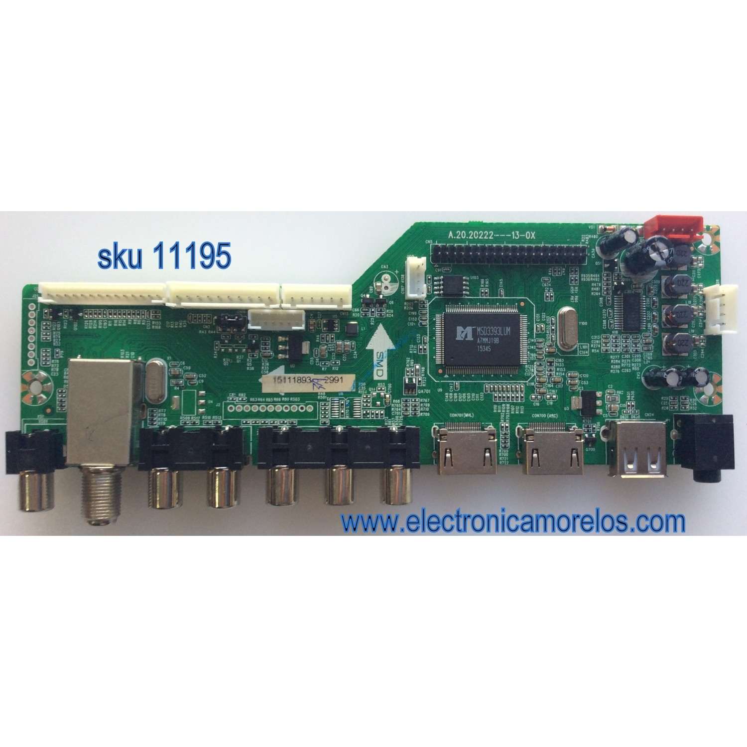 MAIN / RCA 55120RE01M3393LNA66-A1 / RE01M3393LNA66 / AE0010330 / A.20.20222 / 20150629091213 12V a2  / D0110401/15RY / 20150629091213 / PANEL´S  T550HVN01.8B-12V / V500HJ1_PE8_C3 / MODELO LED55G55R120Q