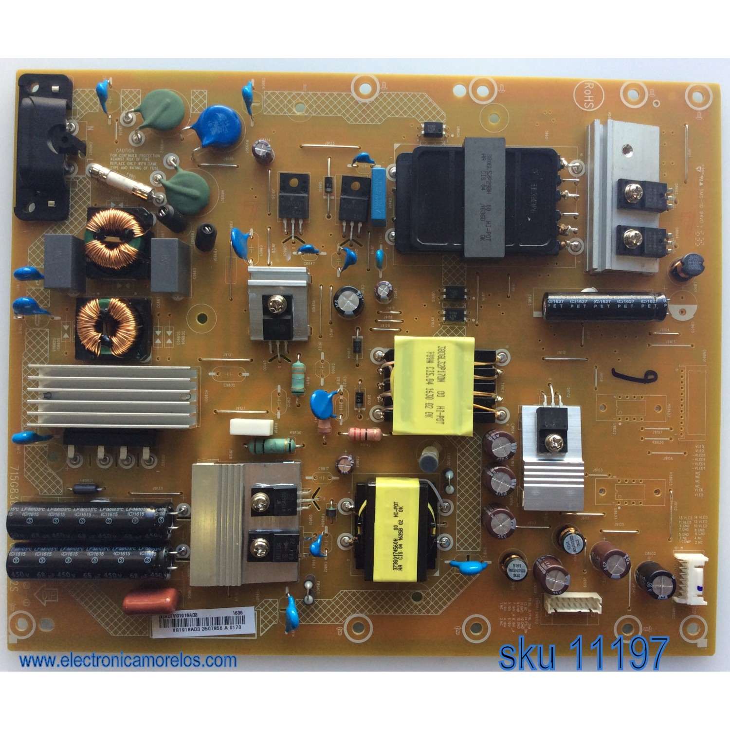 FUENTE DE PODER / VIZIO ADTVG1918AD3 / (X)ADTVG1918AD3 / 715G8388-P01-000-002S / MODELO E55-E1 LTM7VIBS / PANEL TPT550U2-EQYSHM.G REV:S1U	