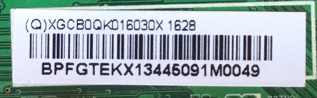 MAIN / VIZIO XGCB0QK0160 / (Q)XGCB0QK016030X 1628 / 715G7689-M01-001-005Y / MODELO D40U-D1 LTTETVHS / PANEL TPT400UA-FN05.S REV:SG01A	 - Imagen 2