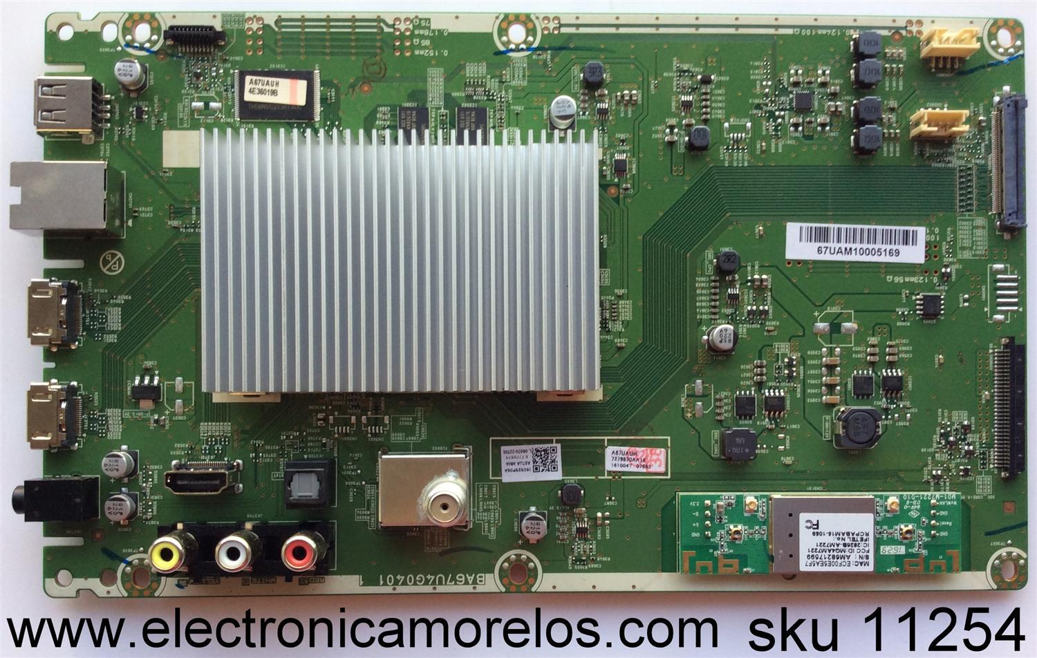 MAIN / PHILIPS A67UAUH / BA67U4G0401 1 / A67UA-MMA / MODELO 50PFL5601/F7 DS1 / PANEL U6AU2XH	
