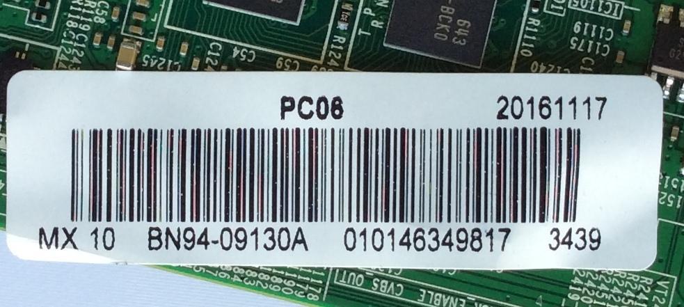 MAIN PARA TV SAMSUNG / NUMERO DE PARTE BN94-09130A / BN41-02245A / BN97-09529T / BN9409130A / PARTE SUSTITUTA BN94-00005X / PANEL´S CY-DF600CGSV6H / CY-DF600CGSV4H / MODELOS UN60J620 / UN60J620DAFXZA EA03 / UN60J620DAFXZA NS02 - Imagen 2