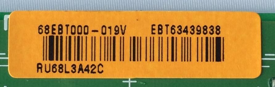 MAIN / LG EBT63439838 / EAX66242603(1.0) / EAX66242602 (1.1) / PANEL NC550DUE-VCCP1 / DISPLAY ST5461B03-3 / MODELOS 55LF6000-UB BUSCLOR / 55LF6000-UB BUSCLJR - Imagen 2