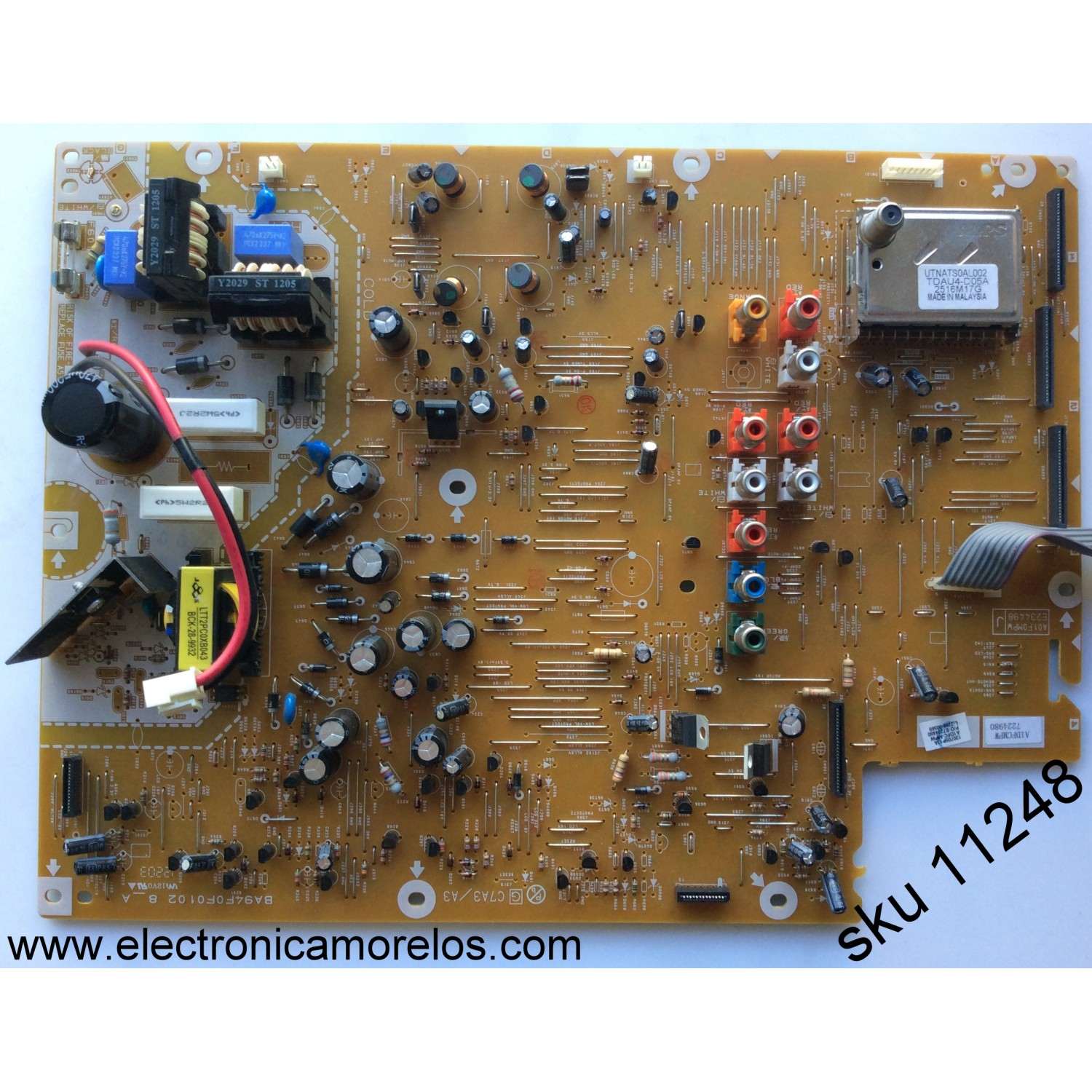 KIT DE BOCINAS (2PZS) SAMSUNG / NUMERO DE PARTE BN96-35210C / 6Ω 10W / K35J08SJ58 / BN61-12092X001 / BN9635210C / 35210C / NUMERO DE PANEL CY-GJ040HGLVDH / MODELO UN40JU6100FXZA TH01