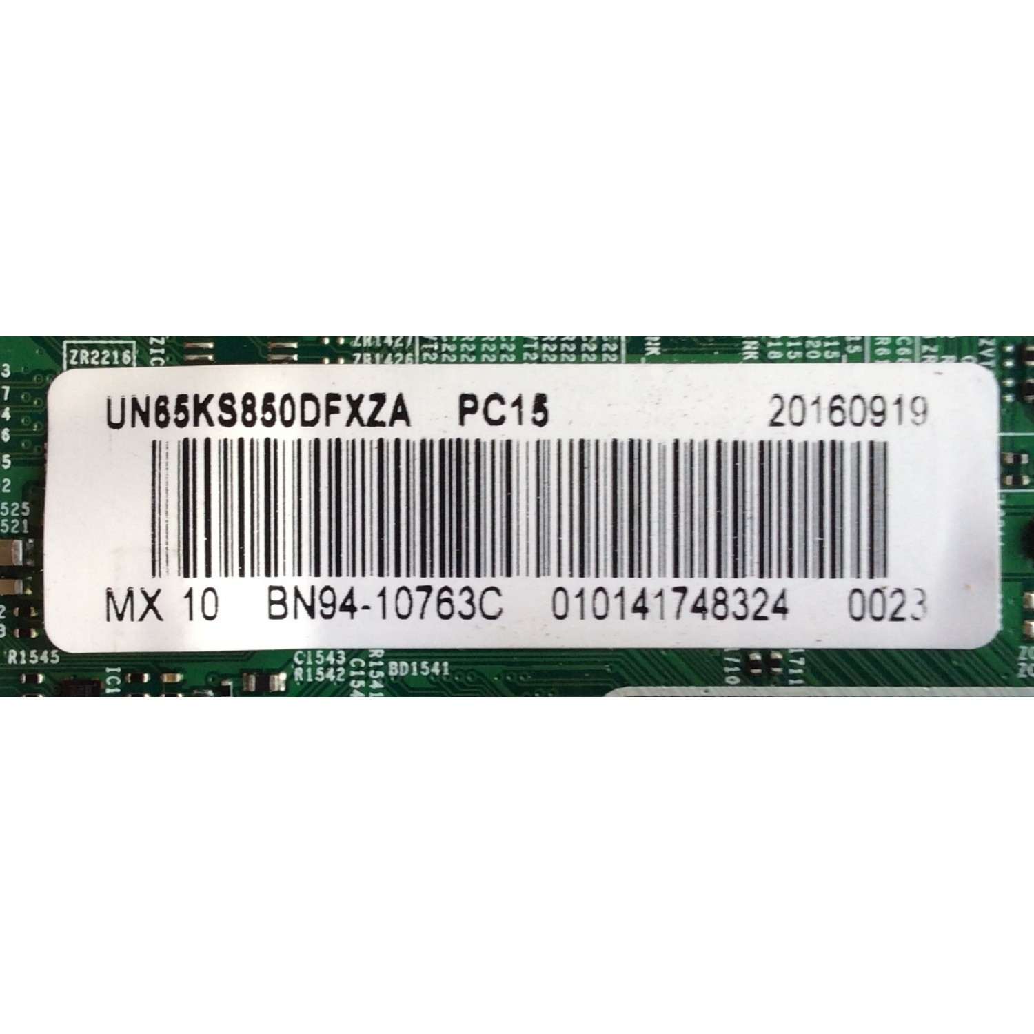 MAIN PARA TV SAMSUNG / NUMERO DE PARTE BN94-10763C / BN41-02504A / BN97-10625W / BN9410763C / PANEL CY-XK065FLAV7H / MODELO UN65KS850 / UN65KS850DFXZA AA02 - Imagen 2