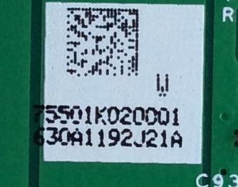 LED DRIVER / VIZIO 791.01K10.0001 / 755.01K02.0001 / 75501K020001 / 15456-1 / 748.01J12.0011 / PANEL´S T550QVN04.0 / T500QVN02.0 / MODELO E55-E2 LWZ2VIBS  - Imagen 2