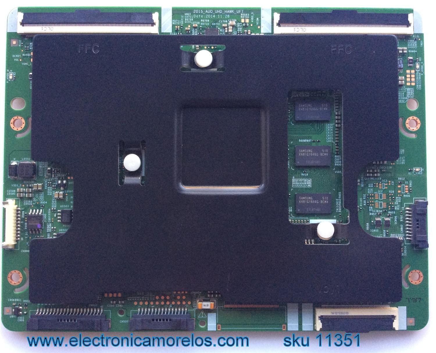 T-CON / SAMSUNG 55.65T41.C01 / 5565T41C01 / BN96-34942A / 65T41-C03 / T650QVR01.0 CTRL BD / MODELOS UN65JU7500FXZA/ UN65KU6500FXZA FA01 / PANEL CY-WJ065FLAV1H	