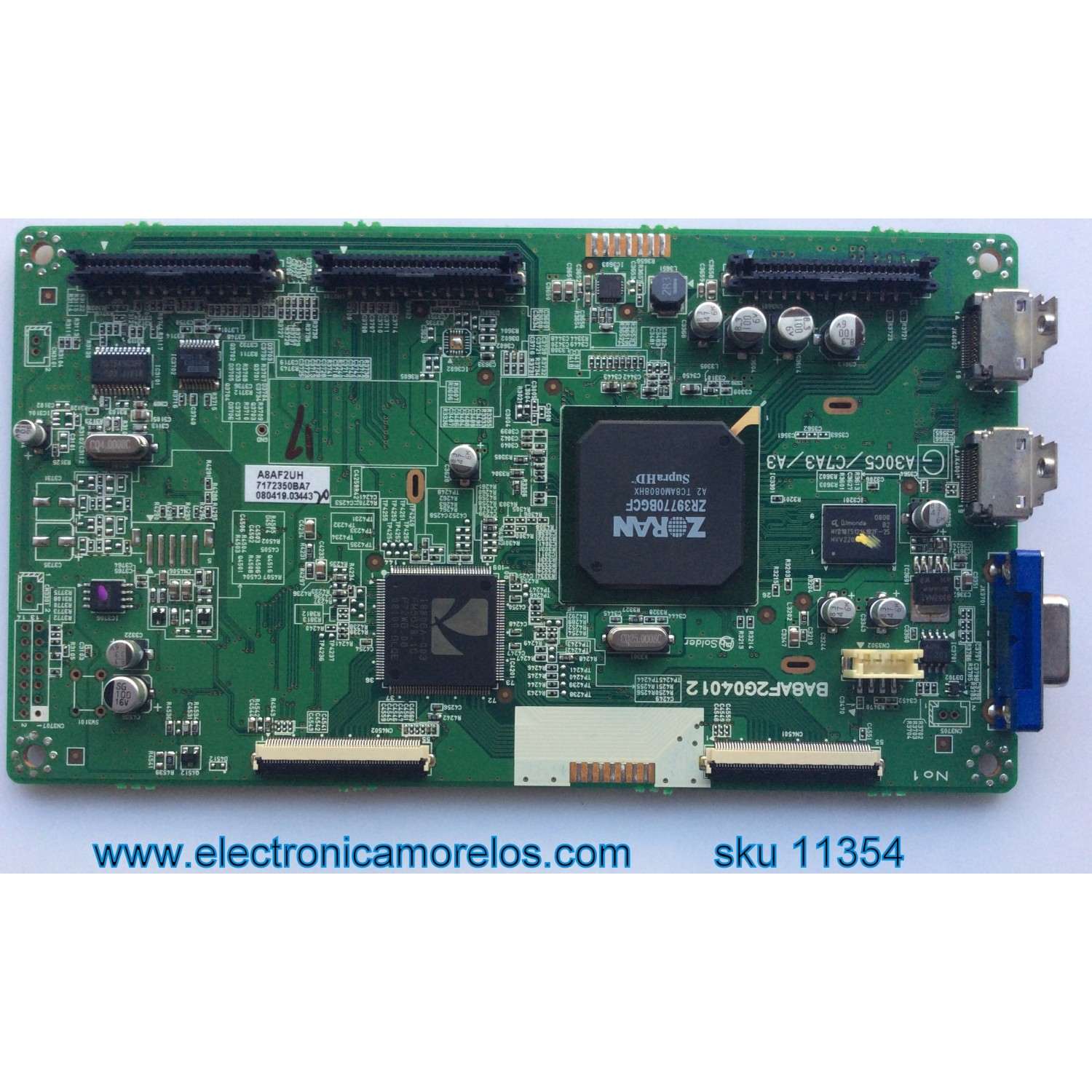 MAIN DIGITAL / PHILIPS A8AF2UH / BA8AF2G04012 / MODELO 32MF338B/27 / PANEL UG320XB	