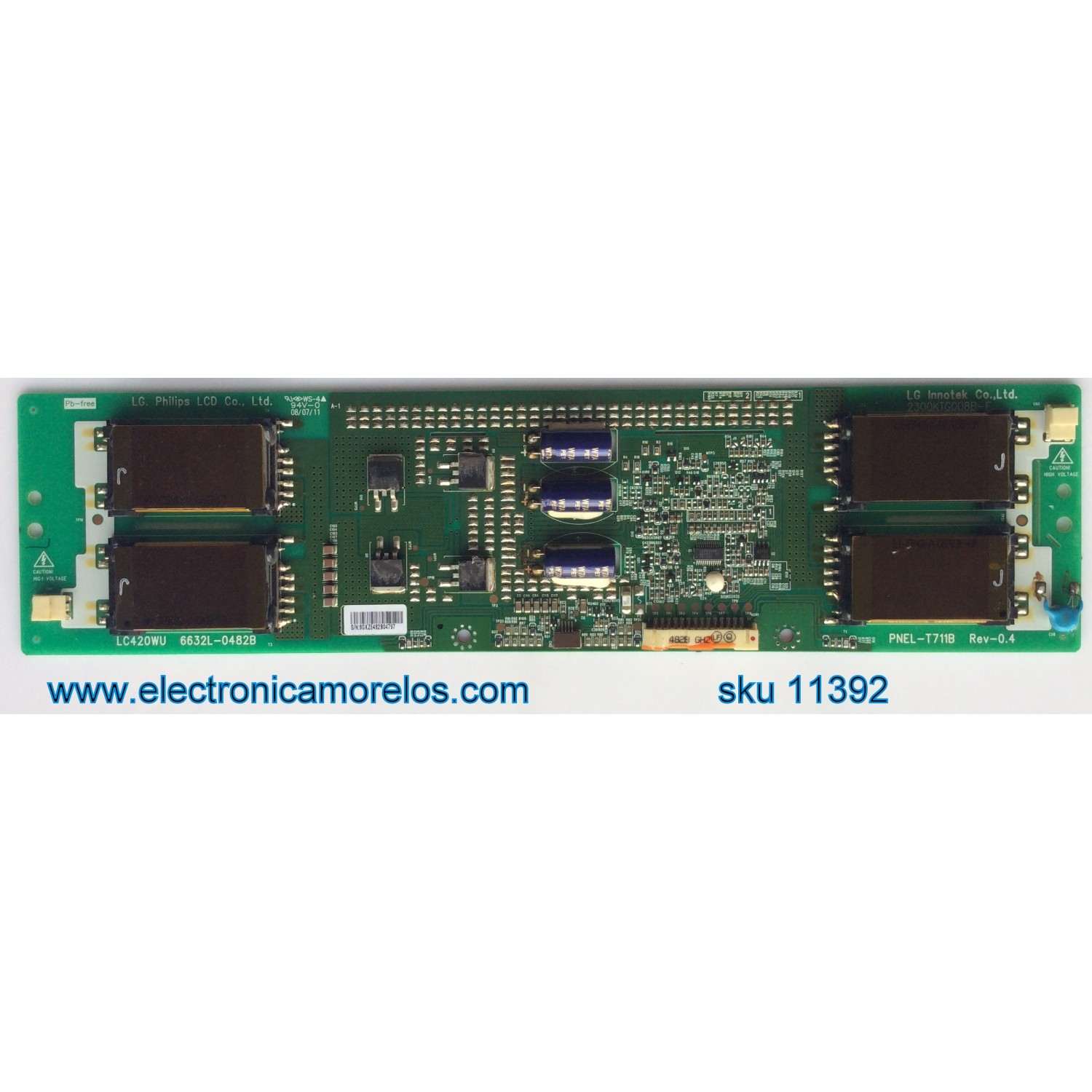 KIT DE BOCINAS PARA TV SONY / NUMERO DE PARTE 1-859-099-11 / 8Ω 10W / 65B06 / MODELO KDL-40R510C / KDL40R510C	