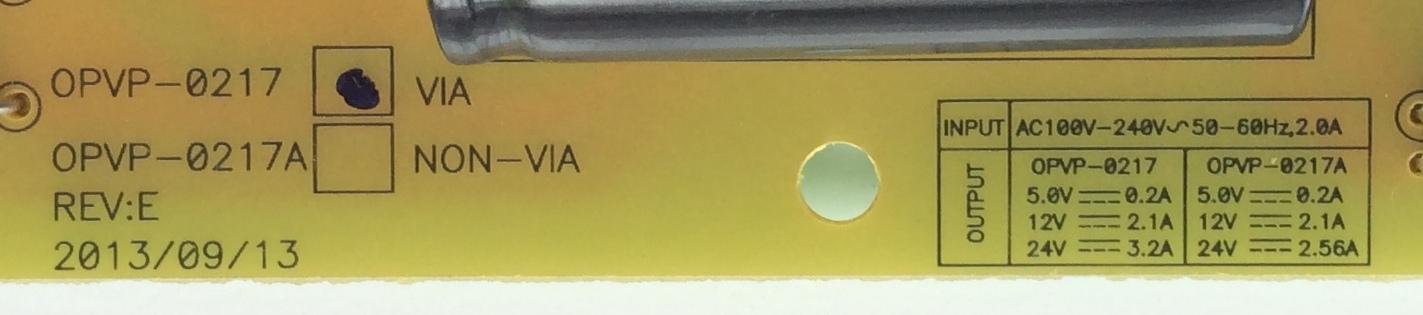 FUENTE DE PODER / VIZIO 056.04115.0001 / 056041150001 / OPVP-0217 / MODELO E400i-B2 / E400i-B2 LWZQPNBQ - Imagen 2