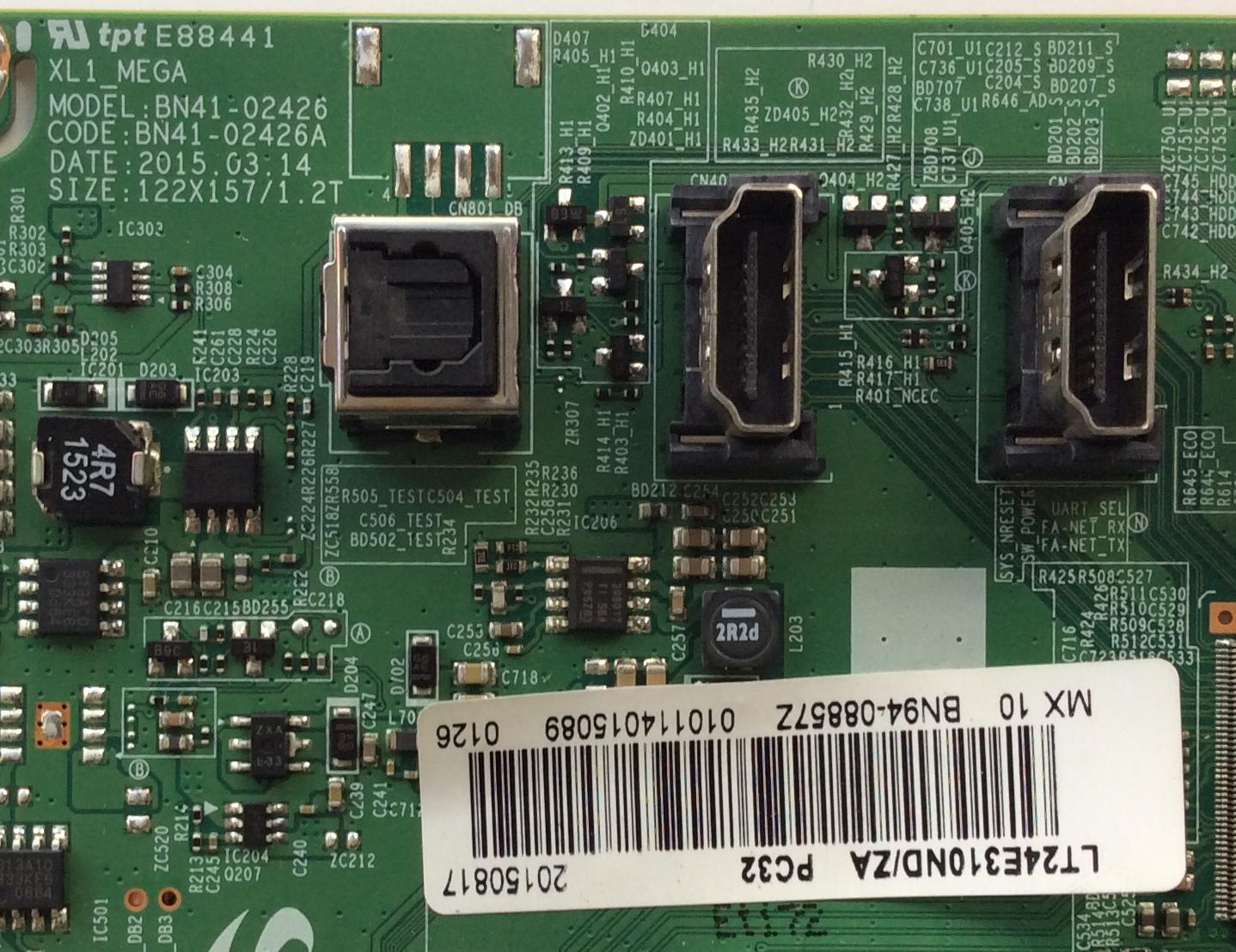 MAIN / SAMSUNG BN94-08857Z / BN41-02426A / BN97-09993L / MODELO LT24E310ND/ZA CP01 / PANEL V236BJ1-LE2 REV.C6	 - Imagen 4