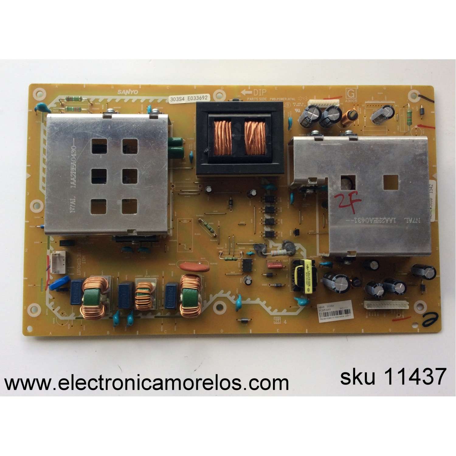 FUENTE DE PODER PARA TV HISENSE / NUMERO DE PARTE 313713 / RSAG7.820.9297/ROH / CQC13134095636 / E166702 / PANEL HD750Y6U82-L2\S0\FJ\GM\ROH / 326044 / DISPLAY ST7461D04-4 VER.2.1 / MODELO 75U7H 75U72FUA	