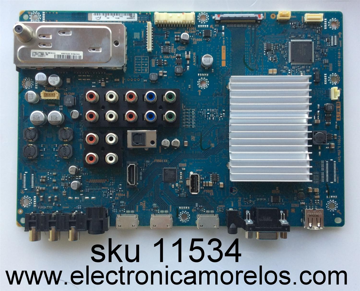 MAIN / SONY A-1727-315-A / 1-879-239-11 / A-1641-795-A / A1660699A / MODELO KDL-46V5100 / PANEL LTY460HF05-003	