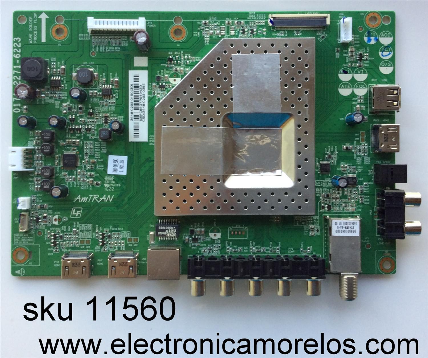 MAIN / VIZIO 3648-0202-0150 / 0171-2271-6223 / MODELOS D48-D0 LAUSTWES / LAUSTWBR / LAUSTWBS / LAUSTWCS / LAUSTWDS / LAUSTRWBR / PANEL LSC480HN08-G01