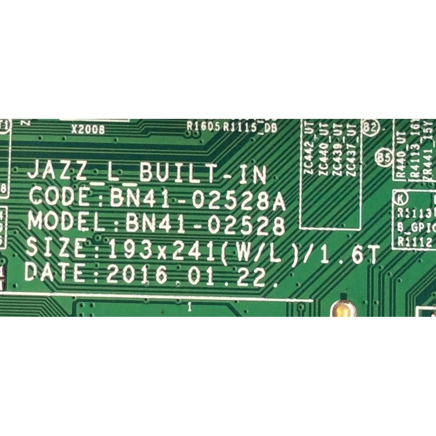 MAIN PARA TV SAMSUNG / NUMERO DE PARTE BN94-10801A / BN41-02528A / BN97-10649F / BN9410801A / PANEL CY-GK055HGLV2H / MODELOS UN55KU6000 / UN55KU6290 / UN55KU6300 / UN55KU6000FXZX / UN55KU6290FXZA / UN55KU6290FXZC / UN55KU6300FXZC / UN55KU6300FXZA FA01 - Imagen 2