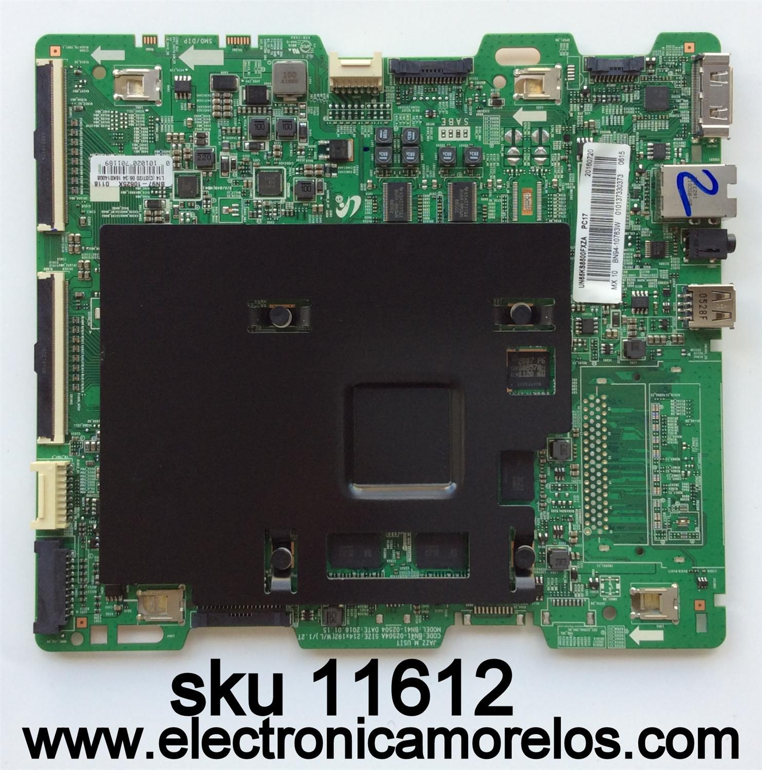 MAIN / SAMSUNG BN94-10763W / BN41-02504A / BN97-10625X / MODELO UN65KS8500FXZA AA02 / PANEL CY-XK065FLAV2H	
