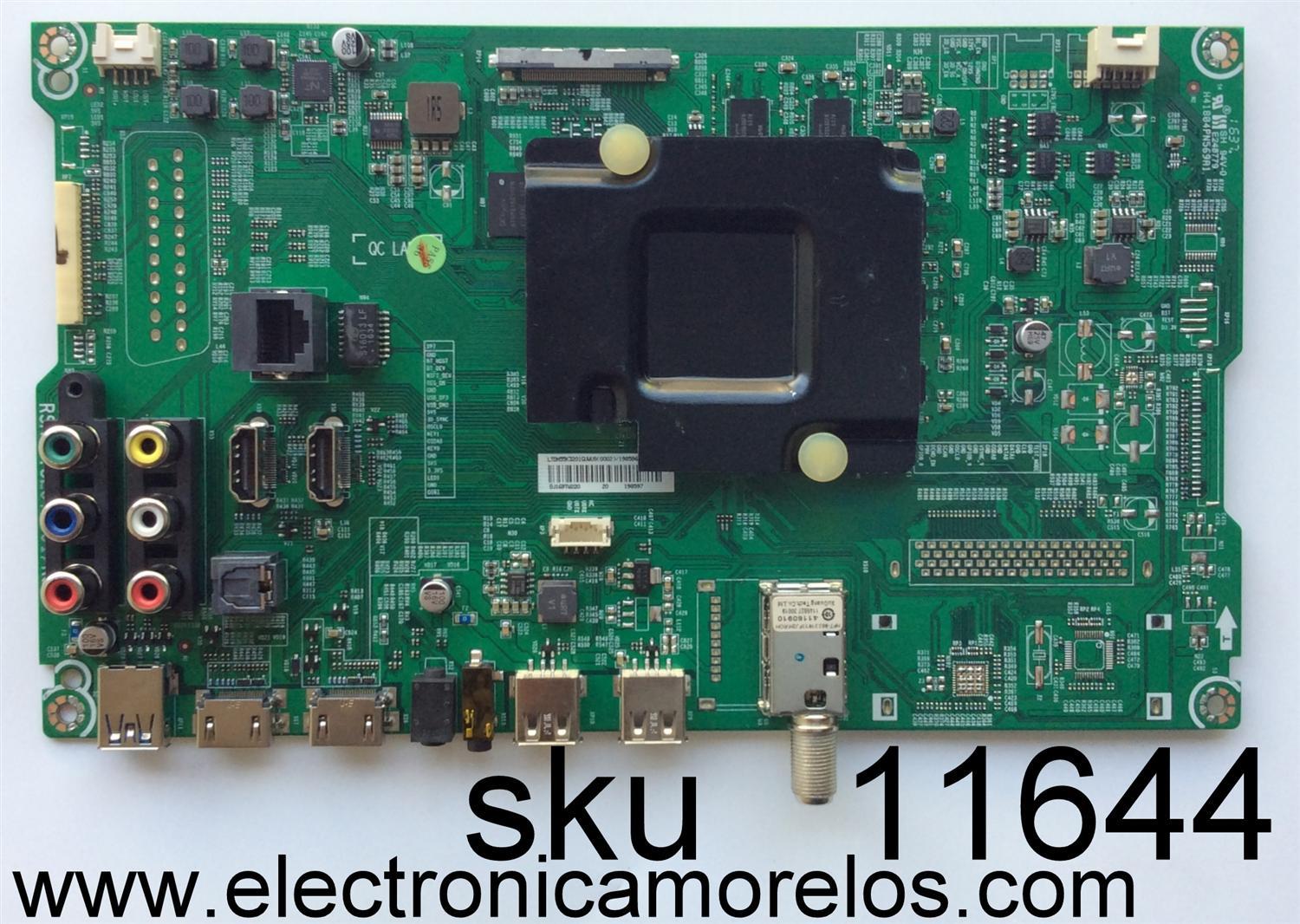 MAIN / HISENSE 198596 / 198597 / RSAG7.820.6591/ROH / MODELO 55H7C / PANEL HD550DU-B51(010)	