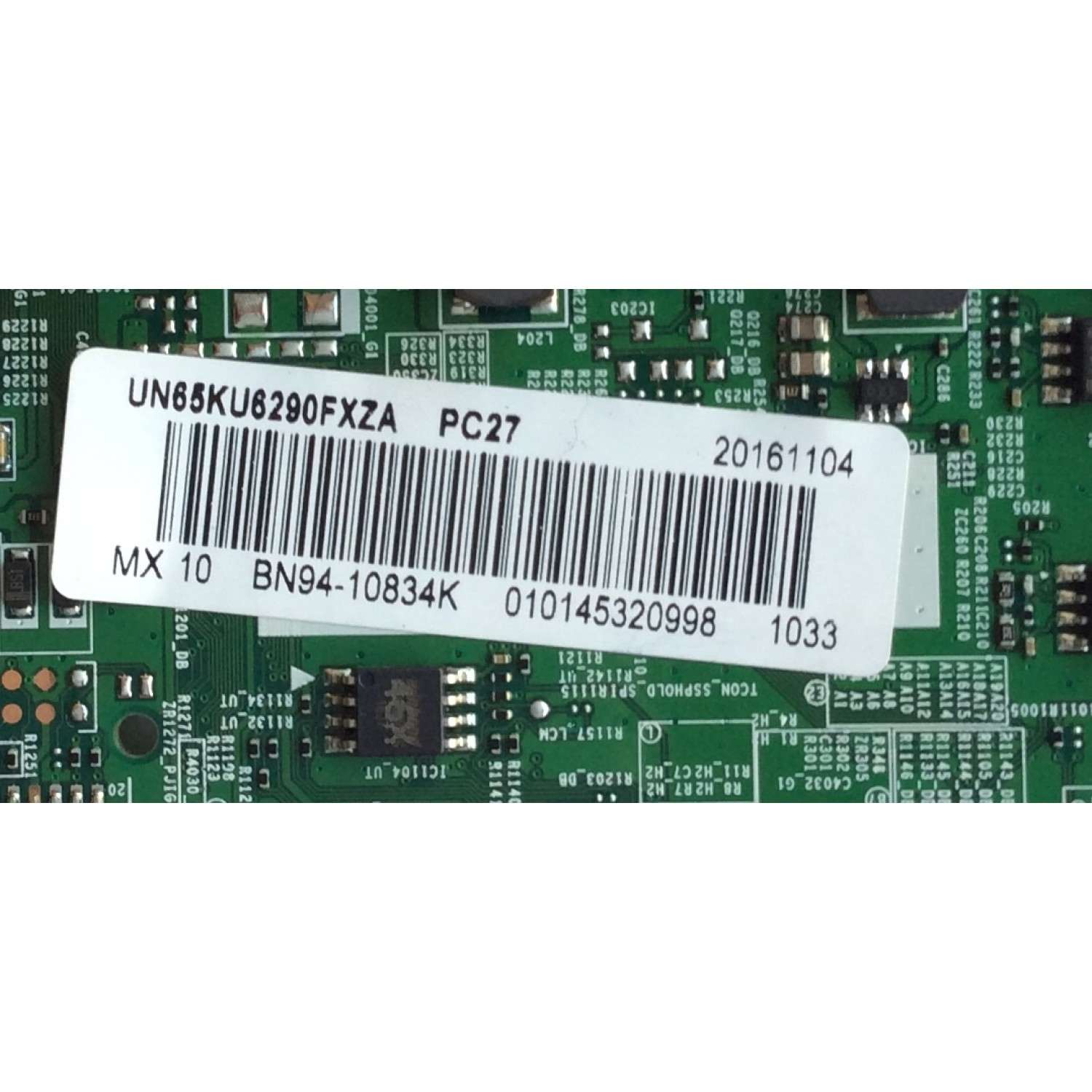 MAIN PARA TV SAMSUNG / NUMERO DE PARTE BN94-10834K / BN41-02528A / BN97-10648A / BN9410834K / PANEL CY-GK065HGLV2H / MODELO UN65KU6290 / UN65KU6290FXZA FA01 - Imagen 2