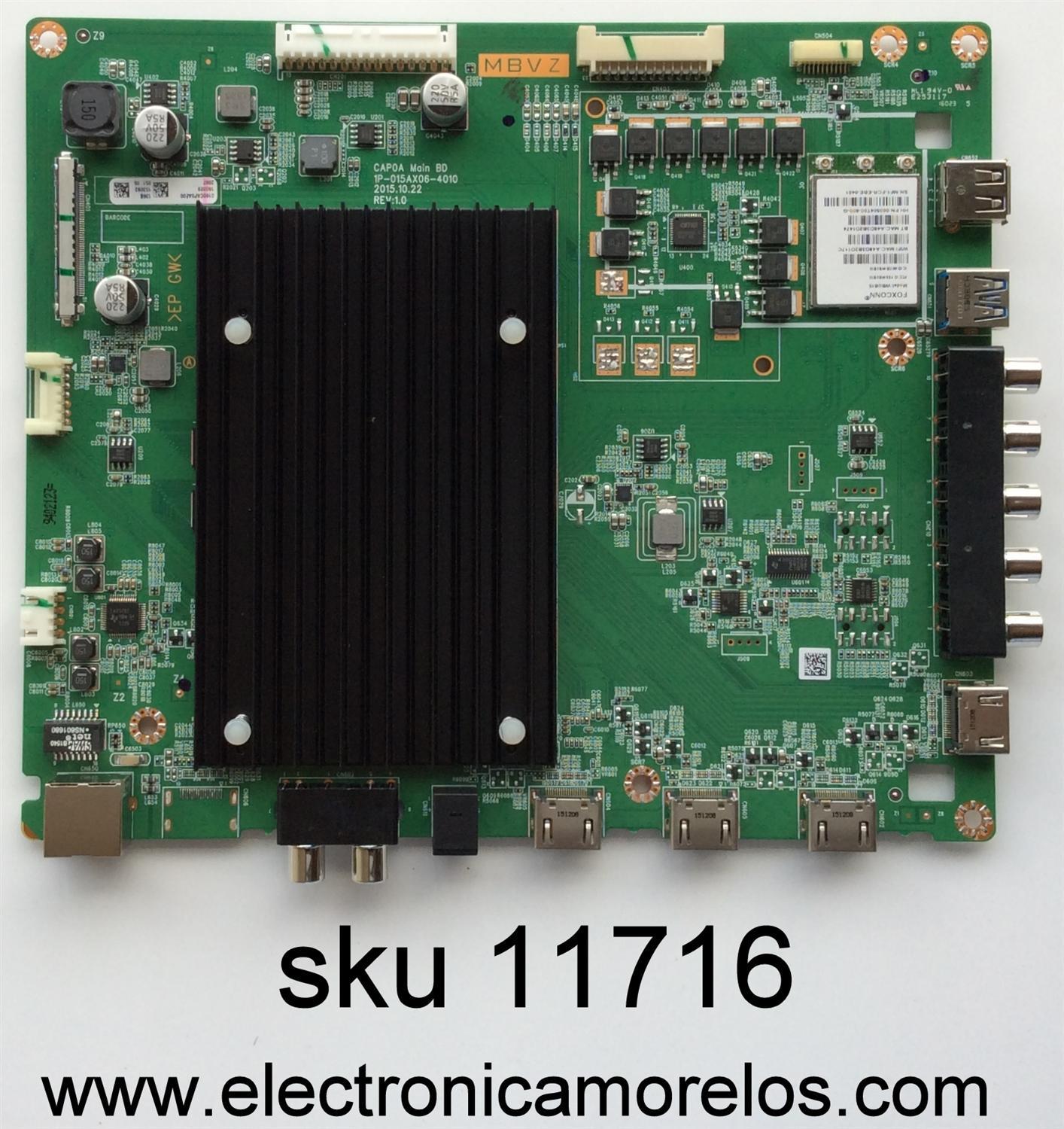 MAIN / VIZIO Y8387136S / 0160CAP0AE00 / 1P-015AX06-4010 / 136B / MODELO E70U-D3 LFTRUSBS / PANEL S700DUA-1	