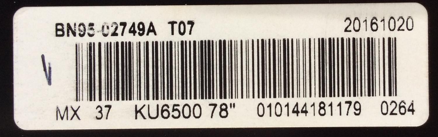 T-CON / SAMSUNG BN95-02749A / BN97-10767A / BN41-02493B / MODELO UN78KU750DFXZA YA01 - Imagen 2