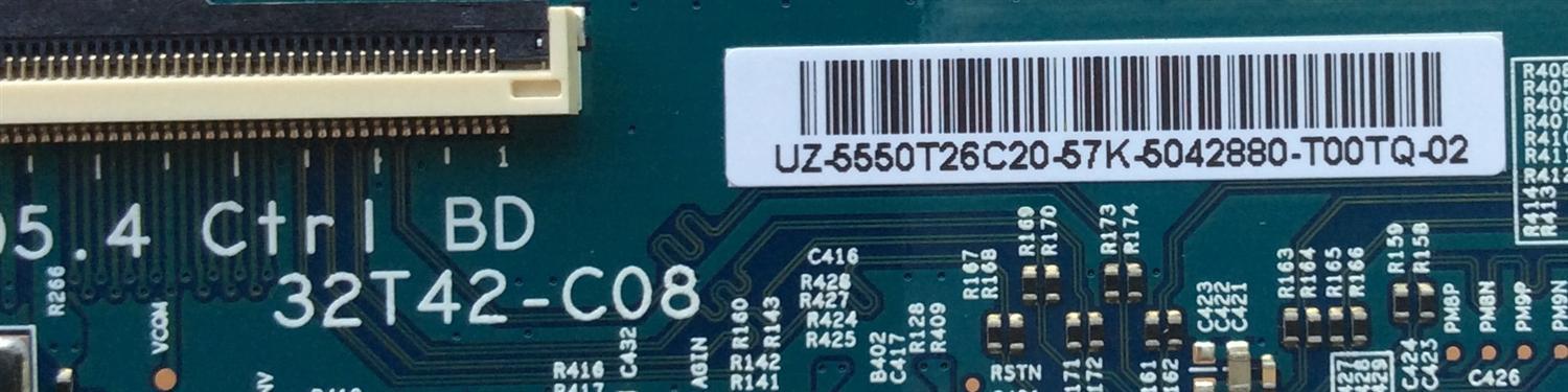 T-CON / SAMSUNG 55.50T26.C20 / 5550T26C20 / T320HVN05.4 / 32T42-C08 / MODELO UN50J5000AFXZA DD02 / PANEL CY-JJ050BGAV1H	 - Imagen 2