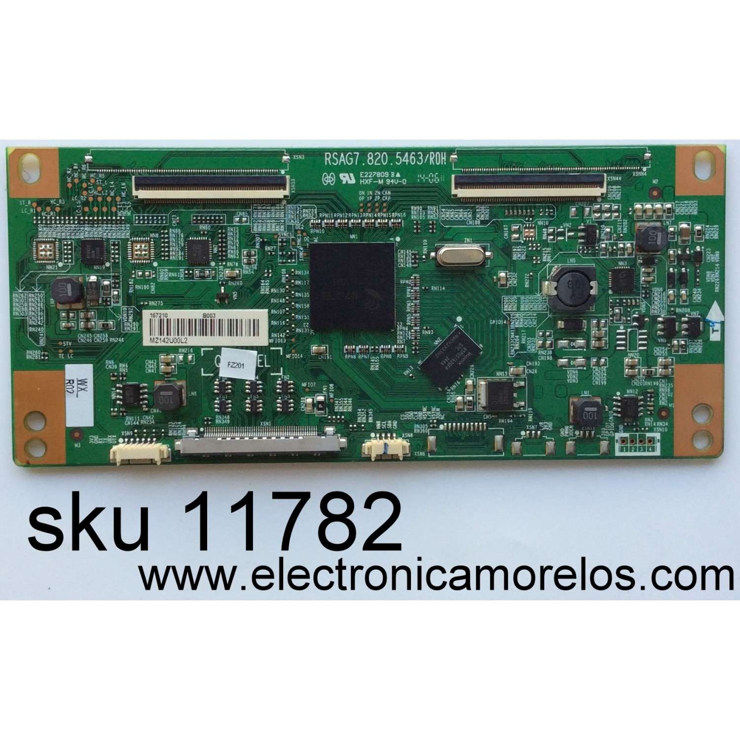 T-CON / HISENSE 167210 / RSAG7.820.5463/ROH / PANEL HD500DF-B57\S0 / MODELOS 50H5G / 50H6D / 50K22DG / 50K23DG / 50K20DG 