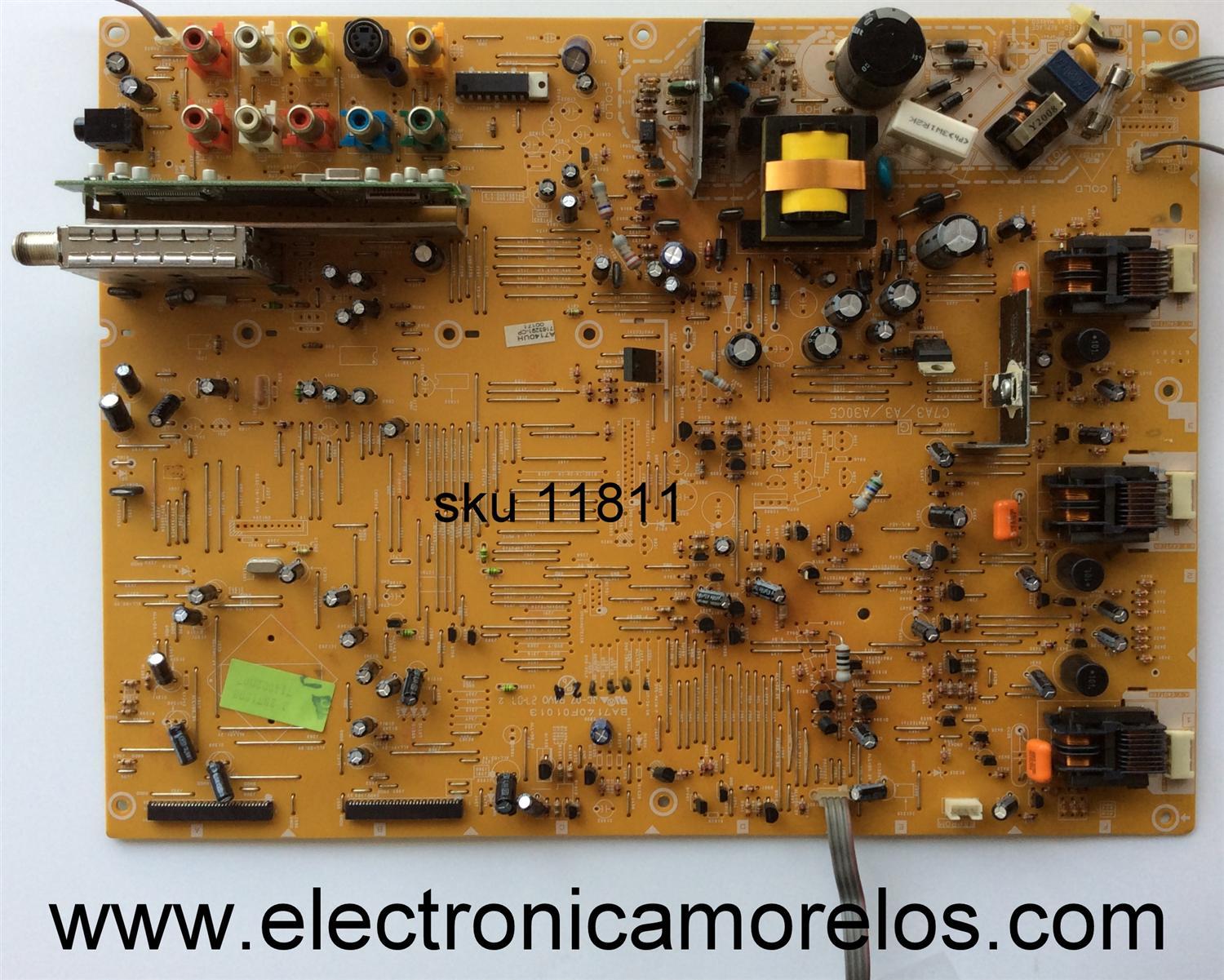 FUENTE / BALASTRA / SYLVANIA A7140UH / BA7140F01013 / MODELO LC200SL8 / PANEL UF200XA	