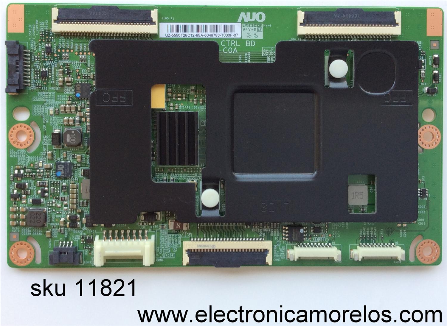 T-CON / SAMSUNG 55.50T26.C12 / 5550T26C12 / T500HVN09.3 CTRL BD / 50T26-C0A / MODELO UN50J6200AFXZA DH03 / PANEL CY-DH050CSA-B2	