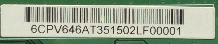 T-CON / RCA 6CPV646A / E88441 / MODELO LED58G45RQ / PANEL V580HJ1-PD6-C	 - Imagen 2