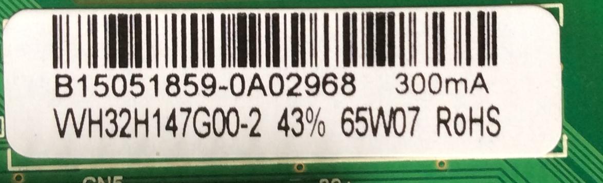 MAIN / FUENTE / (COMBO) / JVC B15051859 / TP.MS3393.PB855 / 890.CVS-3393PB855-3H / MODELO LT-32DE75 AAR / PANEL WH32H147G00-2	 - Imagen 2