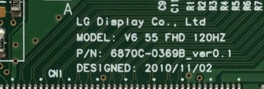 T-CON / LG 6871L-2627B / 2627B / 6870C-0369B	 - Imagen 2