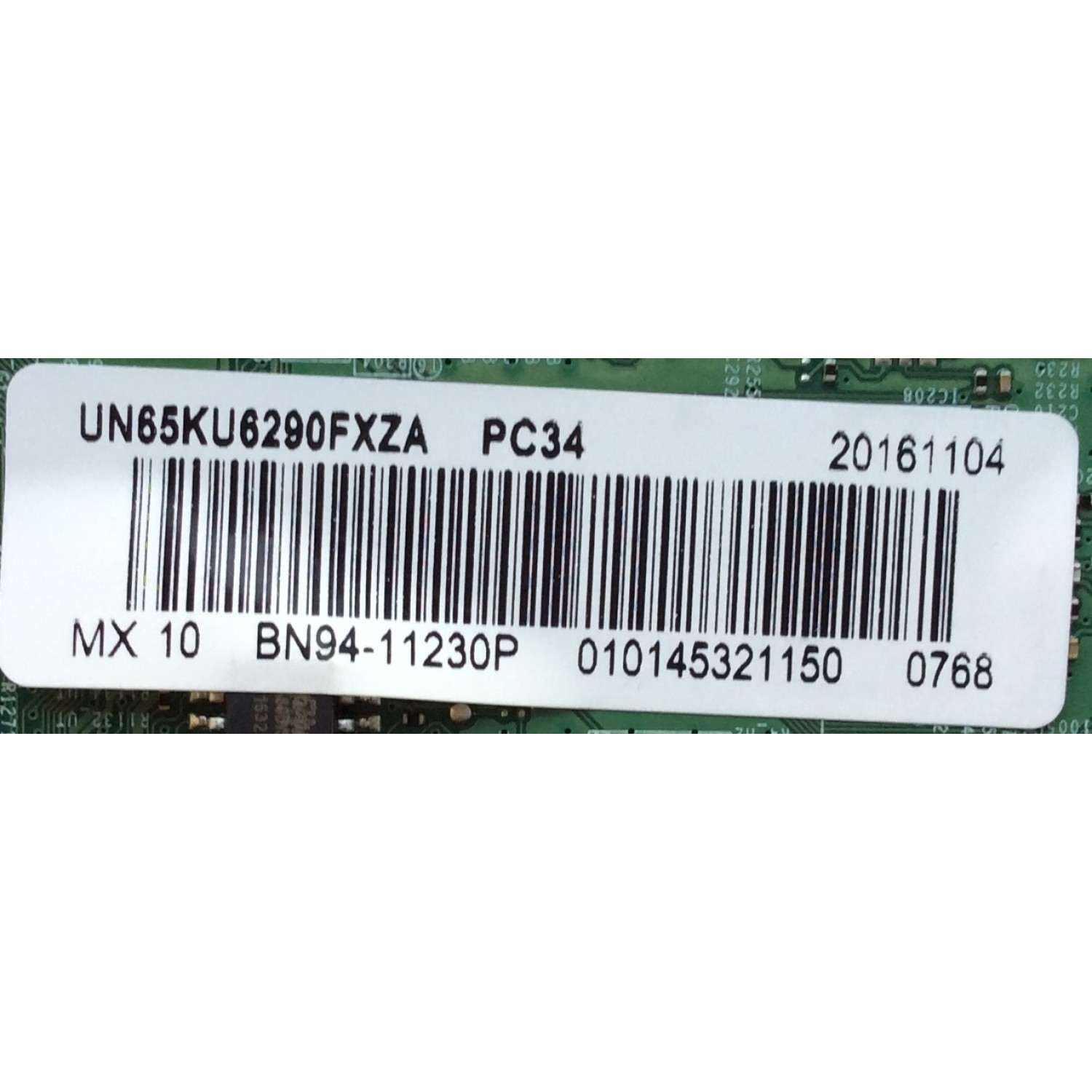 MAIN PARA TV SAMSUNG / NUMERO DE PARTE BN94-11230P / BN41-02528A / BN97-10851A / PANEL CY-GK065HGNV4H / MODELOS UN65KU6290 / UN65KU6290FXZA DA02 / UN65KU6290FXZA DB03 - Imagen 2