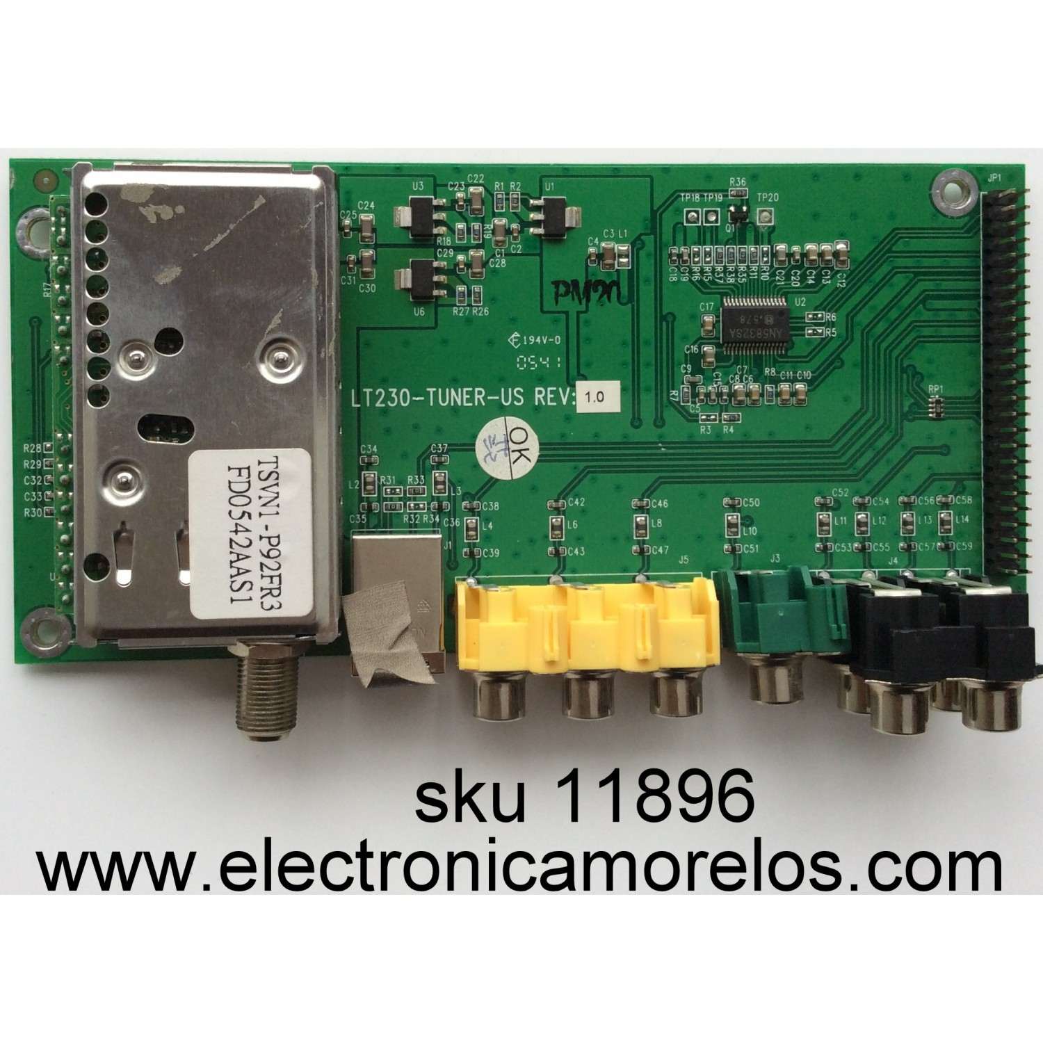 MAIN PARA SMART TV LG 4K RESOLUCION (3840 X 2160) / NUMERO DE PARTE 21201-03439 / EAX69762805 / S1102148 / PANEL BOEI500WQ1GSAP / DISPLAY LC500DQC (SP)(A1) / MODELO 50UQ7570PUJ
