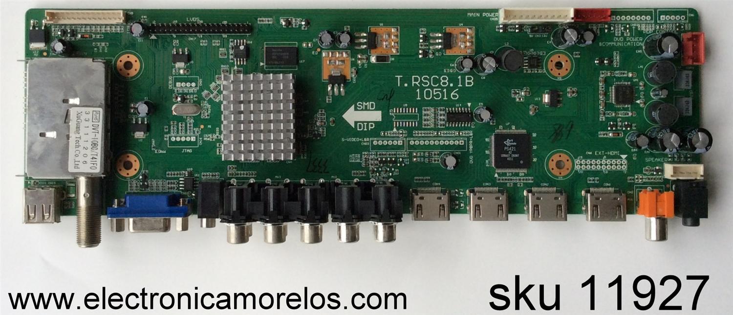 MAIN / RCA 1B1L3337 / 46RE01TC81XLNA0-CT / MODELO 46LA45RQ / PANEL LTA460HM03-101	